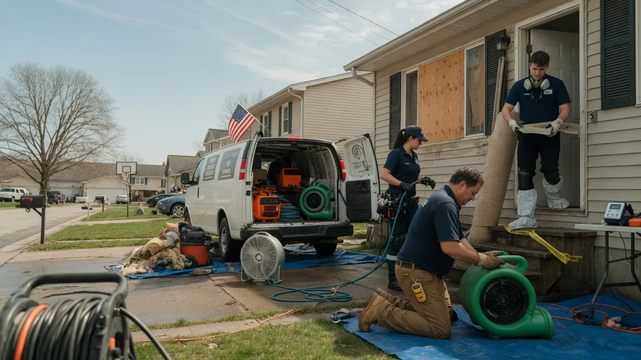 Water Damage Restoration in Buchanan, ND near me